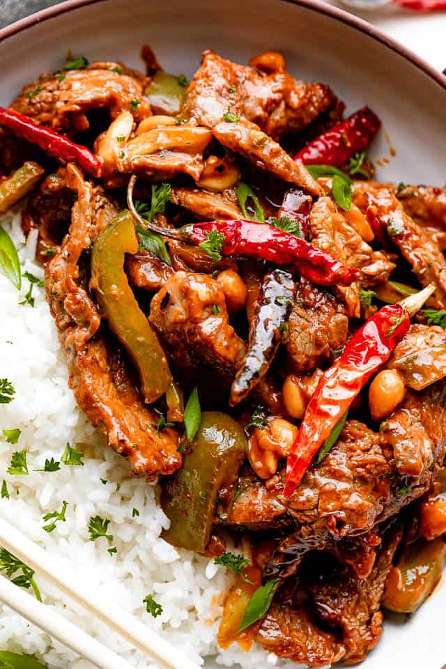 EASY KUNG PAO BEEF RECIPE