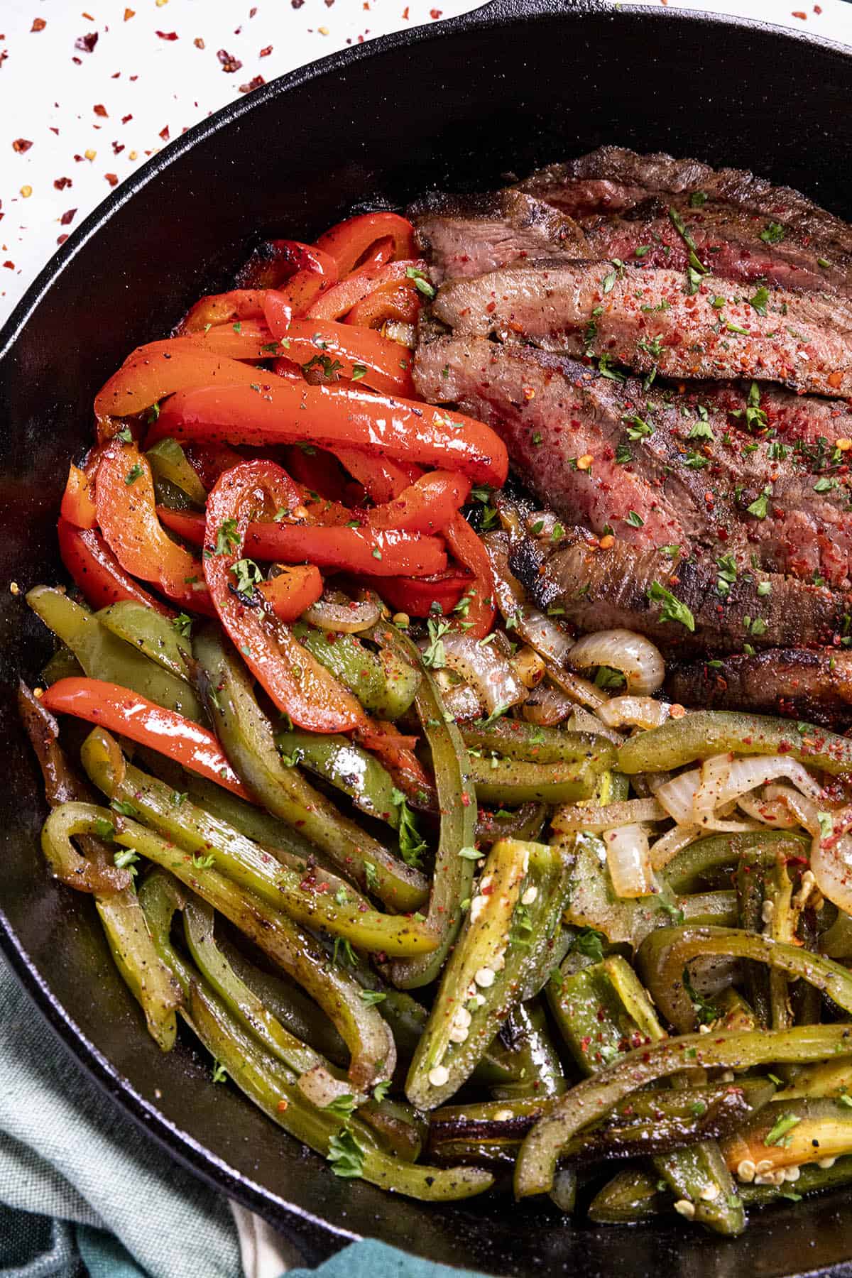 STEAK FAJITAS RECIPE