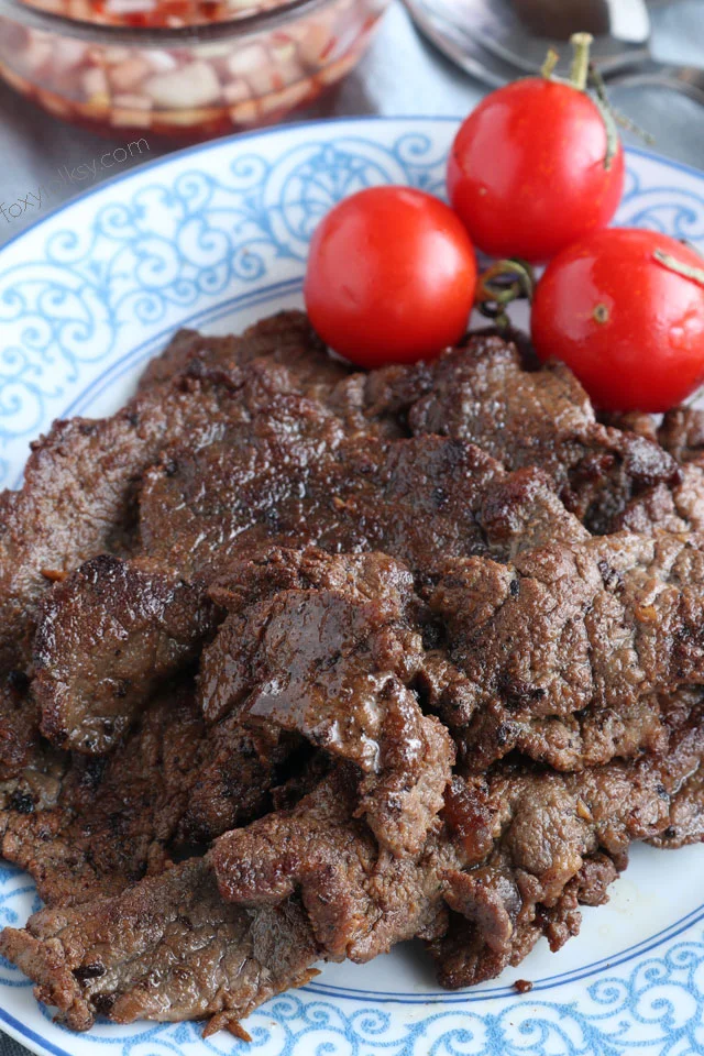 BEEF TAPA RECIPE