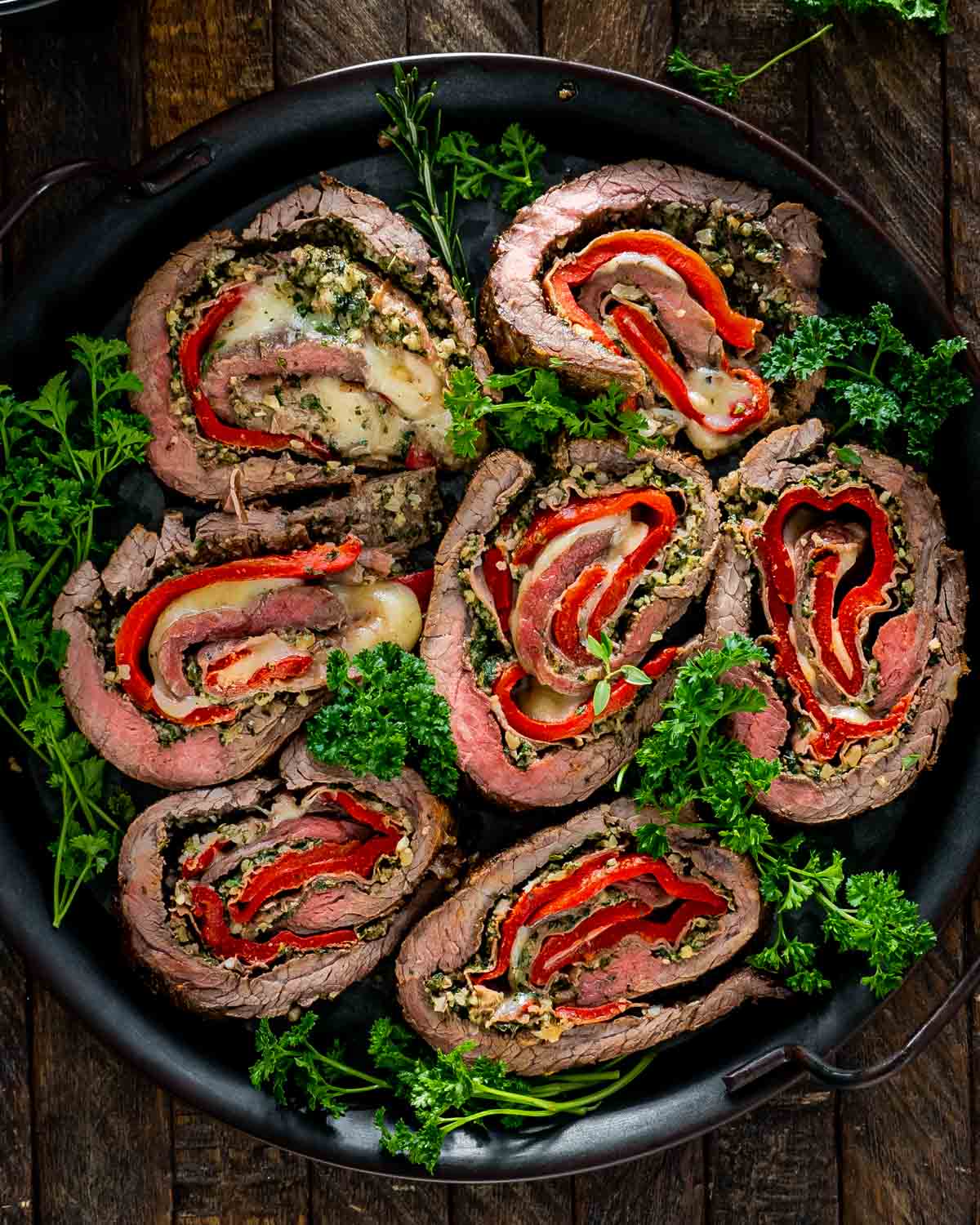 ITALIAN STUFFED FLANK STEAK