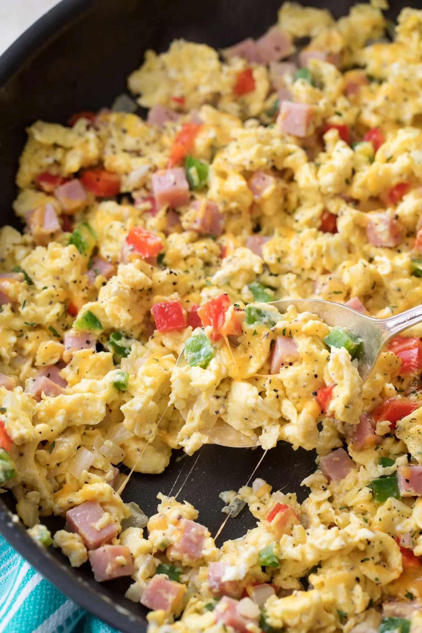 Denver Omelet Scrambled Eggs Skillet